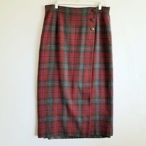 Pendleton Plaid Skirt